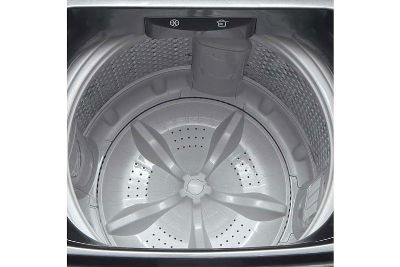 Máy giặt Sharp 9kg ES-Y90HV-S lồng đứng - Giữ lồng giặt sạch sẽ với màng lọc xơ vải