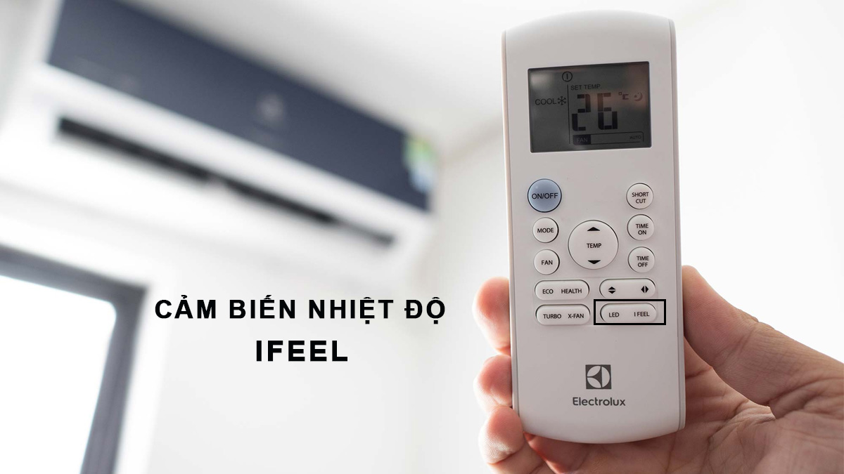 Inverter ESV12CRS-B2 sở hữu cảm biến nhiệt iFeel