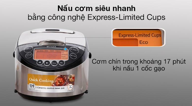 công nghệ nấu cơm siêu tốc