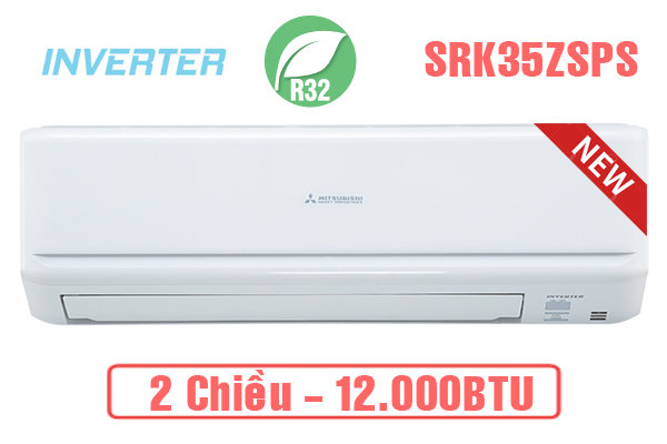 Điều hòa Mitsubishi Heavy SRK35ZSPS-W5 12000BTU 2 chiều inverter